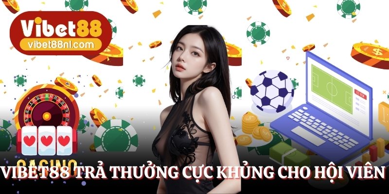 Cá cược tại Vibet88 nhận về khoản lợi nhuận cực khủng